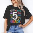 Back To School Fifth 5th Grade Classroom Typography Unisex T-Shirt Back To School Fifth 5th Grade Classroom Typography Unisex T-Shirt