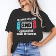 Back To School Game Over 2nd Grade Gamer Kids Boys Unisex T-Shirt