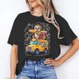 Back To School Sloth School Bus 100 Days Of School Unisex T-Shirt