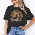 Back To School Wild About Kindergarten Leopard Rainbow Unisex T-Shirt Back To School Wild About Kindergarten Leopard Rainbow Unisex T-Shirt