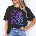 Bruh We Back 4th Graders Back To School Fourth Grade Kids Unisex T-Shirt