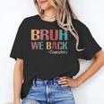 Bruh We Back To School Counselor Vintage Advisor Unisex T-Shirt Bruh We Back To School Counselor Vintage Advisor Unisex T-Shirt