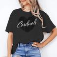 Cardinals Heart Back To School Spirit Unisex T-Shirt