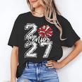 Class Of 2027 Cheer Red Senior 2027 Back To School Unisex T-Shirt Class Of 2027 Cheer Red Senior 2027 Back To School Unisex T-Shirt