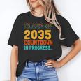 Class Of 2035 Countdown In Progress Fun Back To School Retro Unisex T-Shirt