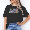 Colorful School Secretary Back To School Rainbow Unisex T-Shirt Colorful School Secretary Back To School Rainbow Unisex T-Shirt