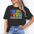 Cool Twins Just Showed Up Kid Boy Teen Twin Back To School Unisex T-Shirt Cool Twins Just Showed Up Kid Boy Teen Twin Back To School Unisex T-Shirt
