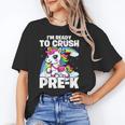 Crush Pre-K Girls Back To School Unicorn First Day Preschool Unisex T-Shirt
