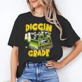Diggin 4th Grade Bulldozer Back To School Unisex T-Shirt Diggin 4th Grade Bulldozer Back To School Unisex T-Shirt