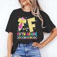 F Is For Fifth Grade Back To School Pencil Bow 5th Grade Kid Unisex T-Shirt F Is For Fifth Grade Back To School Pencil Bow 5th Grade Kid Unisex T-Shirt
