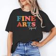 Fine Arts Squad Boho Cute Back To School Fine Arts Unisex T-Shirt