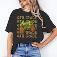 First Day Of 4th Grade Level Begins Back To School Girl Boy Unisex T-Shirt First Day Of 4th Grade Level Begins Back To School Girl Boy Unisex T-Shirt