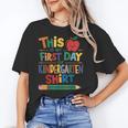 This Is My First Day Of Kindergarten Shirt Back To School Unisex T-Shirt This Is My First Day Of Kindergarten Shirt Back To School Unisex T-Shirt