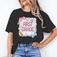 First Grade Back To School Girls Kids Coquette Bows Retro Unisex T-Shirt