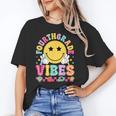 Fourth Grade Vibes Smile Face Back To School Boys Girls Kids Unisex T-Shirt