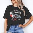 Full Throttle Into Second 2nd Grade Race Car Back To School Unisex T-Shirt Full Throttle Into Second 2nd Grade Race Car Back To School Unisex T-Shirt