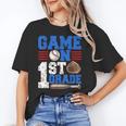 Game On First Grade Boy Baseball Back To School Unisex T-Shirt Game On First Grade Boy Baseball Back To School Unisex T-Shirt
