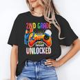 Gamer Back To School Gamepad 2nd Second Grade Level Unlocked Unisex T-Shirt