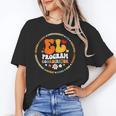 Groovy EL Program Coordinator Appreciation Back To School Unisex T-Shirt