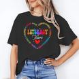 Groovy Literacy Team Reading Appreciation Back To School Unisex T-Shirt Groovy Literacy Team Reading Appreciation Back To School Unisex T-Shirt