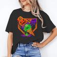Halloween Baseball Ice Cream Drip Boys Girls Youth Unisex T-Shirt
