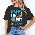 Happy First Day Of 4th Grade Student Back To School Unisex T-Shirt