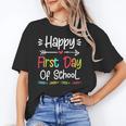 Happy First Day Of School Back To School Kids Students Unisex T-Shirt Happy First Day Of School Back To School Kids Students Unisex T-Shirt
