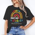 Happy First Day Of School Nurse Rainbow Back To School Unisex T-Shirt Happy First Day Of School Nurse Rainbow Back To School Unisex T-Shirt