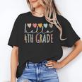Hello 4th Grade Back To School Fourth Grade Vibes Heart Love Unisex T-Shirt Hello 4th Grade Back To School Fourth Grade Vibes Heart Love Unisex T-Shirt