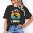 Howdy 3rd Grade Cowboy Western Back To School Third Grade Unisex T-Shirt