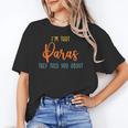 I'm That Paras They Told You Paraprofessional Back To School Unisex T-Shirt I'm That Paras They Told You Paraprofessional Back To School Unisex T-Shirt