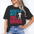 Kickflip Into 2nd Grade Skateboard Lover Back To School Unisex T-Shirt