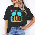 Kindergarten Dude First Day Back To School Kids Boys Unisex T-Shirt Kindergarten Dude First Day Back To School Kids Boys Unisex T-Shirt