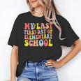 My Last First Day Of Elementary School Groovy Back To School Unisex T-Shirt My Last First Day Of Elementary School Groovy Back To School Unisex T-Shirt