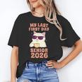 My Last First Day Senior 2026 Cat Back To School Class 2026 Unisex T-Shirt My Last First Day Senior 2026 Cat Back To School Class 2026 Unisex T-Shirt