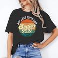 Last First Day Senior 2027 Back To School Class Of 2027 Unisex T-Shirt