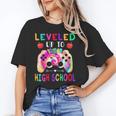 Leveled Up To High School Gaming Fun Back To School Tie Dye Unisex T-Shirt
