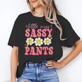 Little Miss Sassy Pants Back To School Girls Unisex T-Shirt