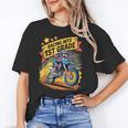Motocross Dirt Bike Back To School Racing Into 1st Grade Unisex T-Shirt
