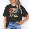 Office Staff Rocks Back To School Secretary Administrative Unisex T-Shirt Office Staff Rocks Back To School Secretary Administrative Unisex T-Shirt