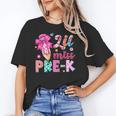 Pencil Bow Lil Miss Pre-K Pre-K Back To School Unisex T-Shirt Pencil Bow Lil Miss Pre-K Pre-K Back To School Unisex T-Shirt