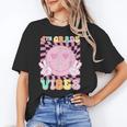 Pink 4th Grade Vibes Smile Face Back To School Fourth Grade Unisex T-Shirt Pink 4th Grade Vibes Smile Face Back To School Fourth Grade Unisex T-Shirt