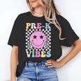 Pre-K Vibes Groovy Back To School PreK Preschool Girls Kids Unisex T-Shirt
