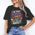 Proud Cafeteria Noun Definition Lunch Lady Back To School Unisex T-Shirt Proud Cafeteria Noun Definition Lunch Lady Back To School Unisex T-Shirt