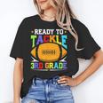 Ready To Tackle 3rd Grade Back To School Kids Football Unisex T-Shirt Ready To Tackle 3rd Grade Back To School Kids Football Unisex T-Shirt