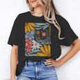 Retro Boho Flower Floral Back To School First Day Of School Unisex T-Shirt Retro Boho Flower Floral Back To School First Day Of School Unisex T-Shirt