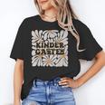 Retro Flower Power Squared Kindergarten Back To School Unisex T-Shirt