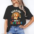 Roaring Into First Grade Lion 1st Grade Back To School Unisex T-Shirt Roaring Into First Grade Lion 1st Grade Back To School Unisex T-Shirt