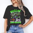 Rollin' Into 2nd Grade Monster Truck Back To School Boys Unisex T-Shirt Rollin' Into 2nd Grade Monster Truck Back To School Boys Unisex T-Shirt