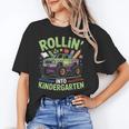 Rollin Into Kindergarten Monster Truck Back To School Unisex T-Shirt Rollin Into Kindergarten Monster Truck Back To School Unisex T-Shirt